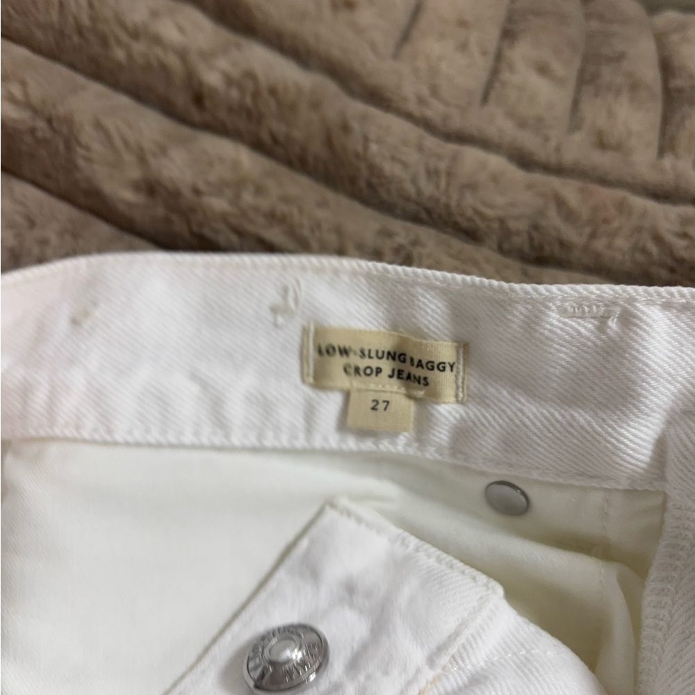 Madewell Low-Slung Baggy Crop Jeans NWOT - Picture 6 of 8